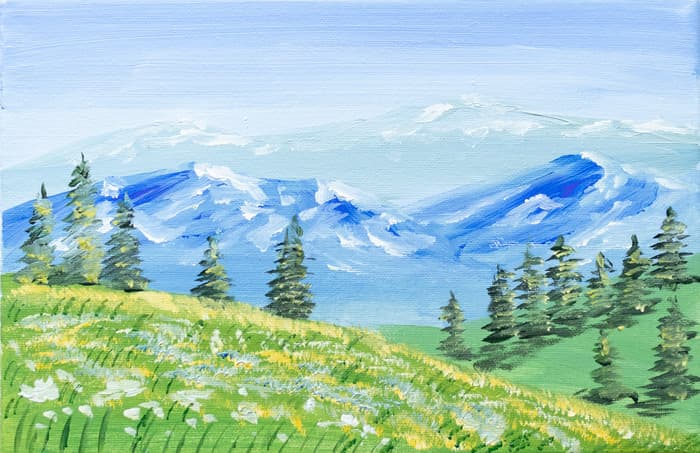 Beautiful Mountains Landscape