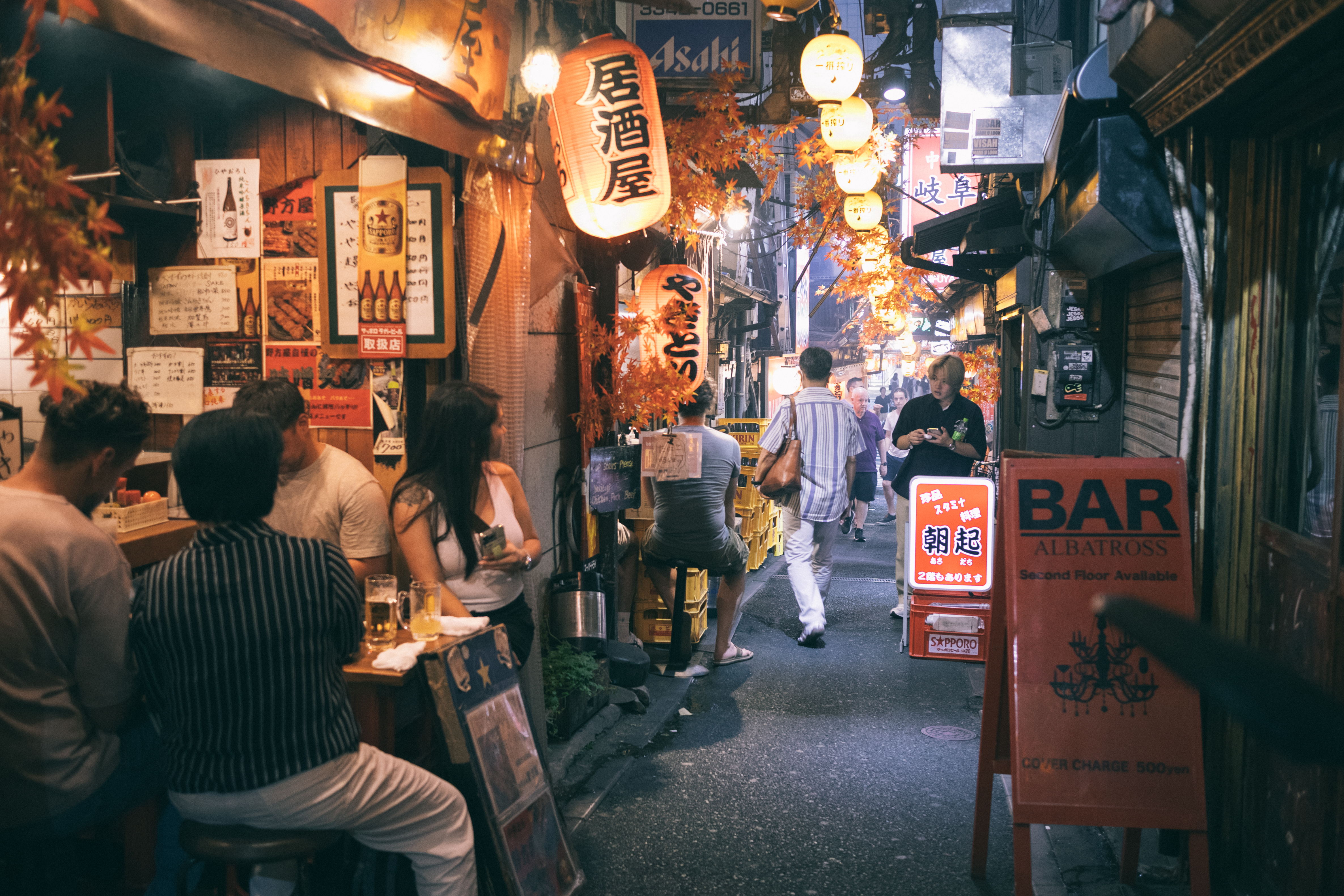 Illuminated Alleyway